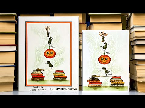 A Magical Balancing Act by Jo Rice - A Lavinia Stamps Tutorial
