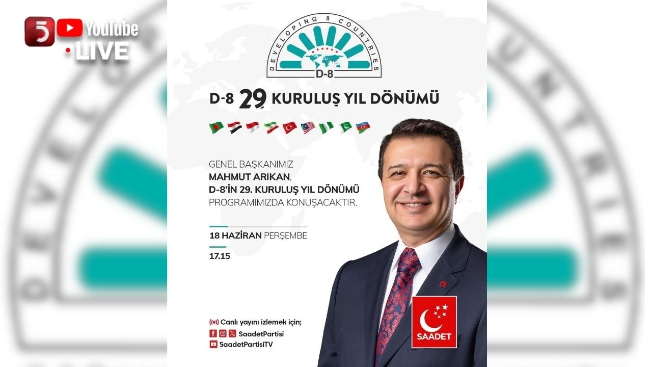 D-8’in 29. Kuruluş Yıl Dönümü Programı | 18.06.2026
