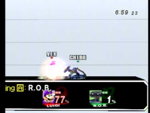[SSB:B] Vex Kasrani(Luigi) vs Chibo(ROB) 2