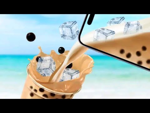 boba recipe diy bubble tea gameplay - YouTube