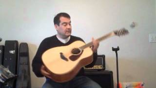 Video thumbnail for Yamaha 12 String FG720S-12 Guitar Demo by studio1087
