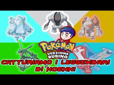 Pokemon Ruby: Let's Catch the Legendaries! (How to Catch Regis in Hoenn, Latios/Latias, and Rayqu...