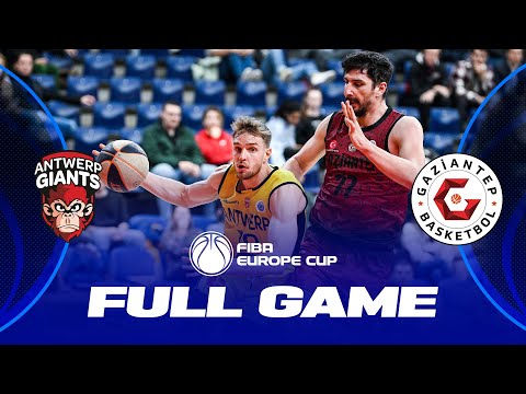 Telenet Giants Antwerp v Gaziantep | Full Basketball Game | FIBA Europe Cup 2022-23