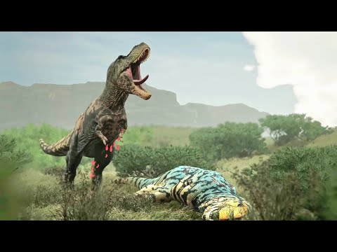 A Solo Tyrannosaurus Rex Dominate a Server