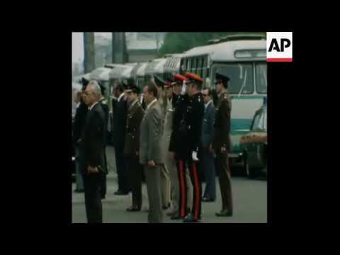 USSR-Soviet Anthem Wreath Ceremony At Germany In 9 May 1975