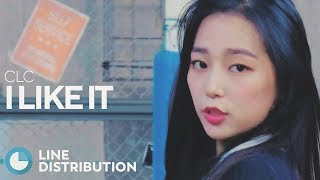 CLC - I Like It (Line Distribution)