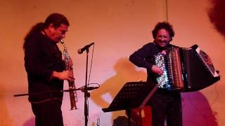 Javier Girotto e Luciano Biondini al Rialto Occupato il 16 marzo 2009