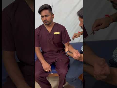 Biceps Jerk/ Reflex Testing #shorts