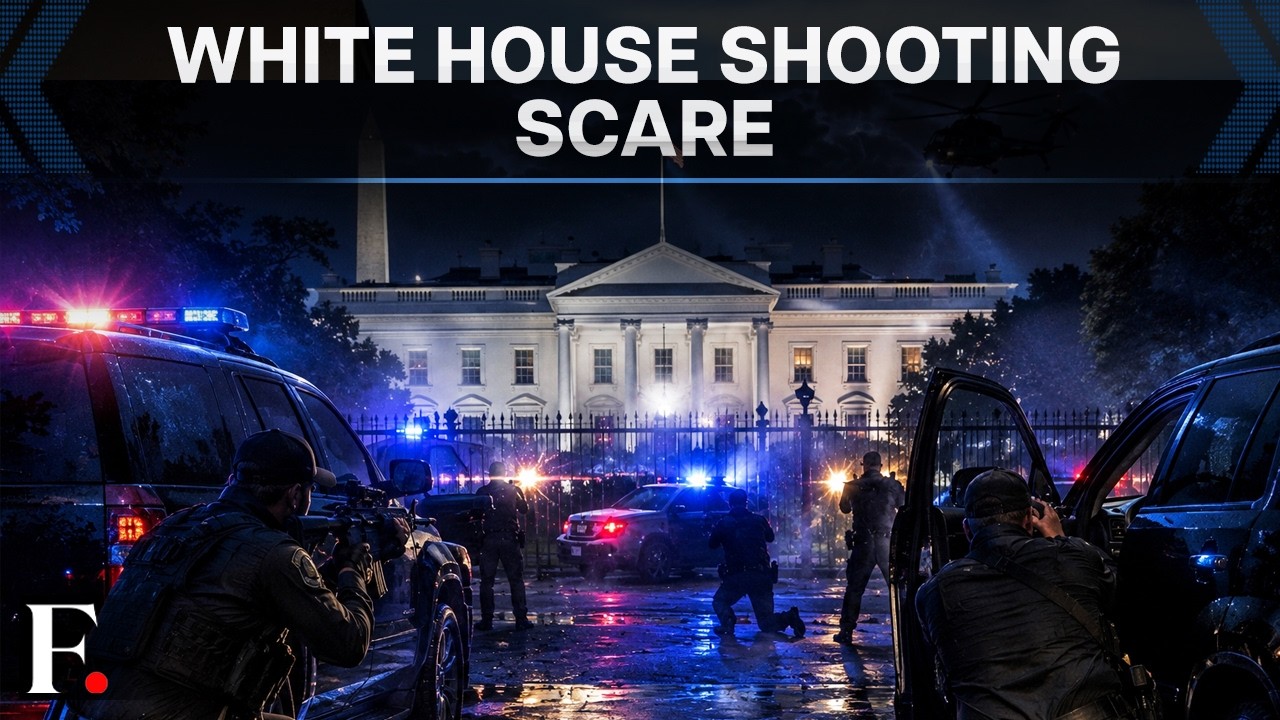 Gunman Opens Fire Near White House, Shot Dead by Secret Service | FP Video
