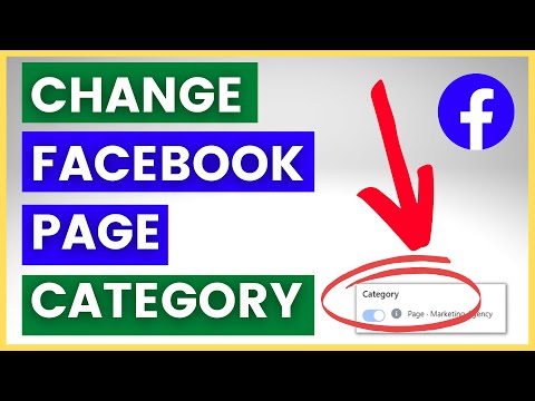 NEW Method: How To Change Facebook Page Category [in 2023]