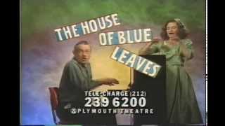 "The House of Blue Leaves" by John Guare on Broadway