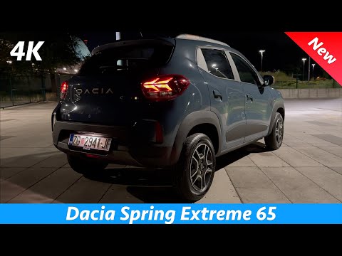 Dacia Spring 2023 – ERSTER Blick auf die Nacht in 4K | Extrem (Außen - Innen)