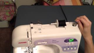 How to Wind a Bobbin on a Janome