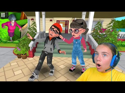 НИК ПРОТИВ ТАНИ Злая Учительница Scary Teacher 3D