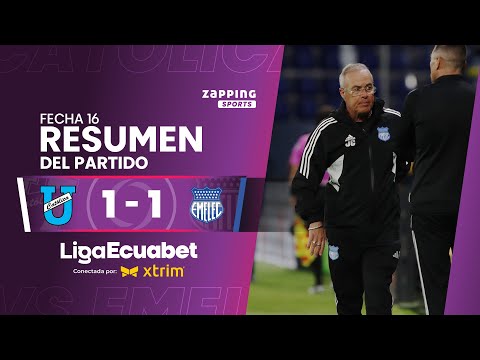 Universidad Católica 1 - 1 CS Emelec / Fecha 16 / LigaPro Ecuabet conectada por Xtrim