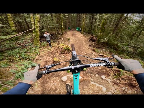 Insane New Downhill Track behind my house!