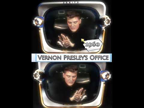 Elvis Post Army In Color 1960 #Elvis