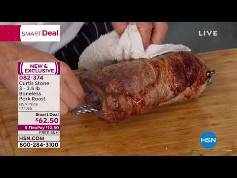 Curtis Stone 3 3.5 lb. Boneless Pork Roast