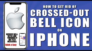 How to get rid of crossed-out bell icon on iphone (2024)