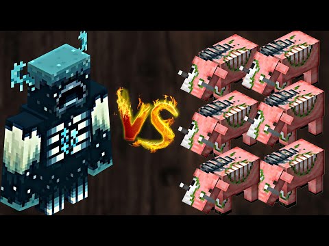 EPIC: George XT battles a massive zoglin army in Minecraft!