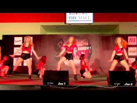 140803 DJR(Dance จรัส) cover KPOP - Get Out(AOA) + Wassup @OISHI Thailand Cover Dance 2014 (Au)
