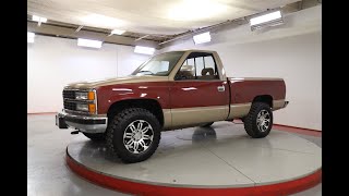 Video Thumbnail for 1989 Chevrolet Silverado 1500 4x4 Regular Cab