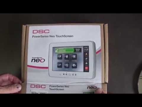 Unboxing  7 inch TouchScreen Alarm Keypad with Prox Support  HS2TCHP