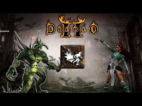 Diablo 2 - Blaze Sorceress vs Diablo in Nightmare | diablo2 the Fury Within