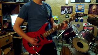 Video thumbnail for Fire Crackle Red 80s Washburn G-5V by Mark Jenkins