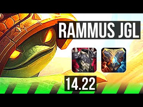 RAMMUS vs SEJUANI (JGL) | 5/0/8 | KR Diamond | 14.22