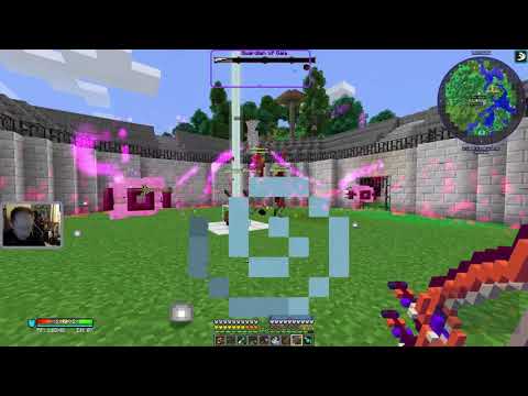 Gaia Fight from Botania mod currently in the Enigmatica 2 pack hosted by the FTOG.