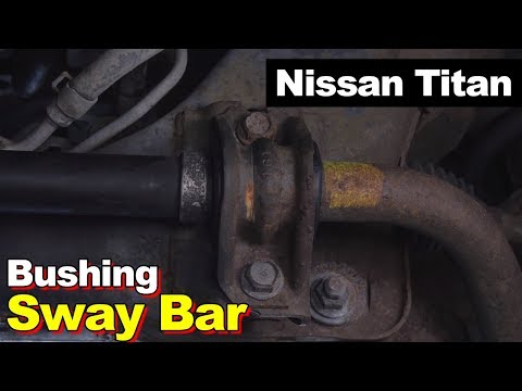 Nissan Titan Sway Bar Mount To Frame Bushing (Power Steering Leak)