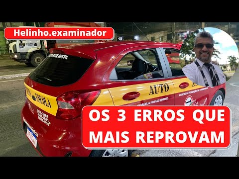 The 3 mistakes that most often lead to failing the DMV exam.