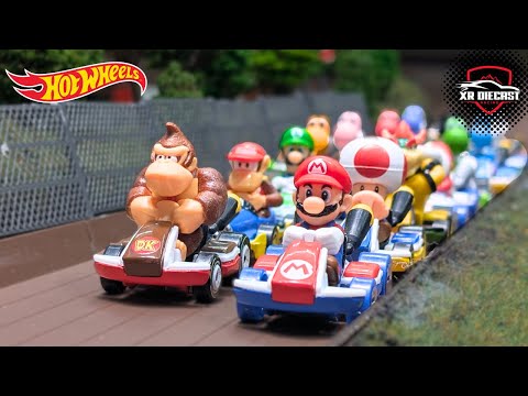 MARIO KART Hot Wheels 2025 Diecast Tournament!