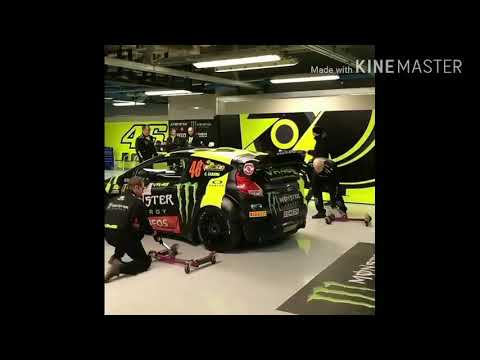 Valentino Rossi and Luca Marini ready for Monza Rally 2017