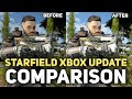 Starfield Gameplay Comparison After Update (Xbox Series X)