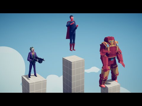 MARVEL & DC UNIVERSE TOURNAMENT - Totally Accurate Battle Simulator TABS