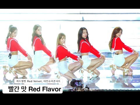 레드벨벳 Red Velvet[4K 직캠]빨간 맛 Red Flavor,대전슈퍼콘서트@170924 락뮤직