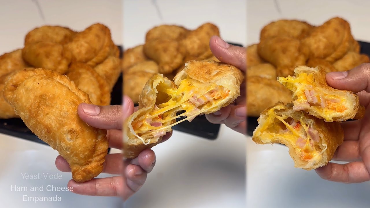 HAM and CHEESE EMPANADA | No Bake Recipe