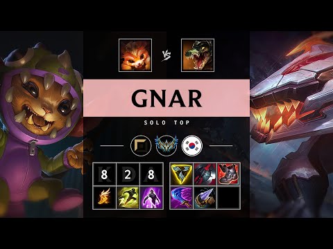 Gnar Top vs Renekton - KR Challenger Patch 25.17