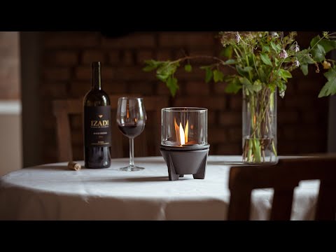 Schmelzfeuer Indoor mit Glasaufsatz – Nachhaltiges Licht und Aromatherapie