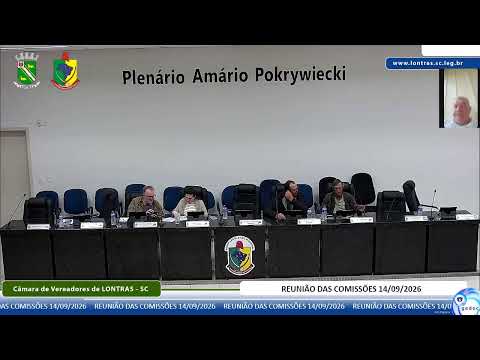 REUNIÃO DAS COMISSÕES 14/09/2026