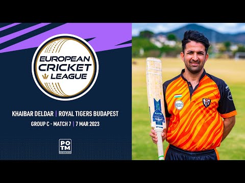 POTM: K.Deldar - BEV vs ROT | Highlights European Cricket League 2023 Group C Day 2 ECL23 ECL23.035