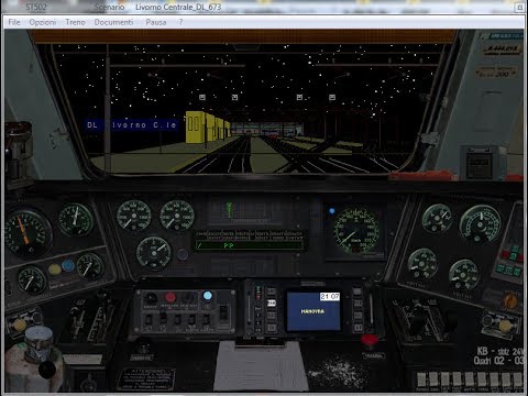 2)IC 673.Genova Brignole-Livorno C.le.(taglio E444r e ricovero in D.L)