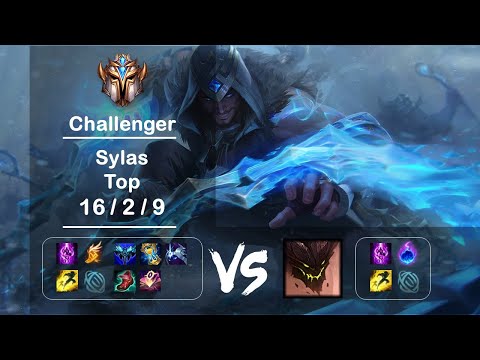 KR Challenger Replays Top Sylas vs Malphite Ep.2101