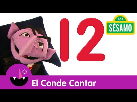 Sésamo: Contando el número 12 con El Conde Contar.