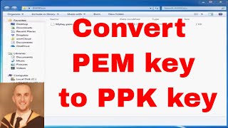 YouTube Thumbnail for PEM  to PPK with puttygen