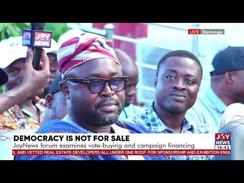 ‘Democracy Is Not For Sale’ Forum: I have heard it, but I have not witnessed it - Salisu Bi-Awuribe.