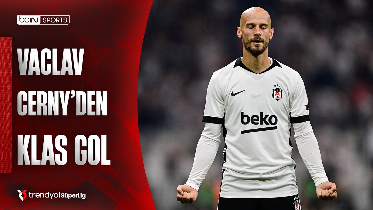 Olaitan'ın Asisti ile Václav Cerný'nin Attı Golü | Beşiktaş - Eyüpspor | Trendyol Süper Lig