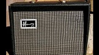 Video thumbnail for Harmony H303A guitar amp  test. by soundcheckvideos